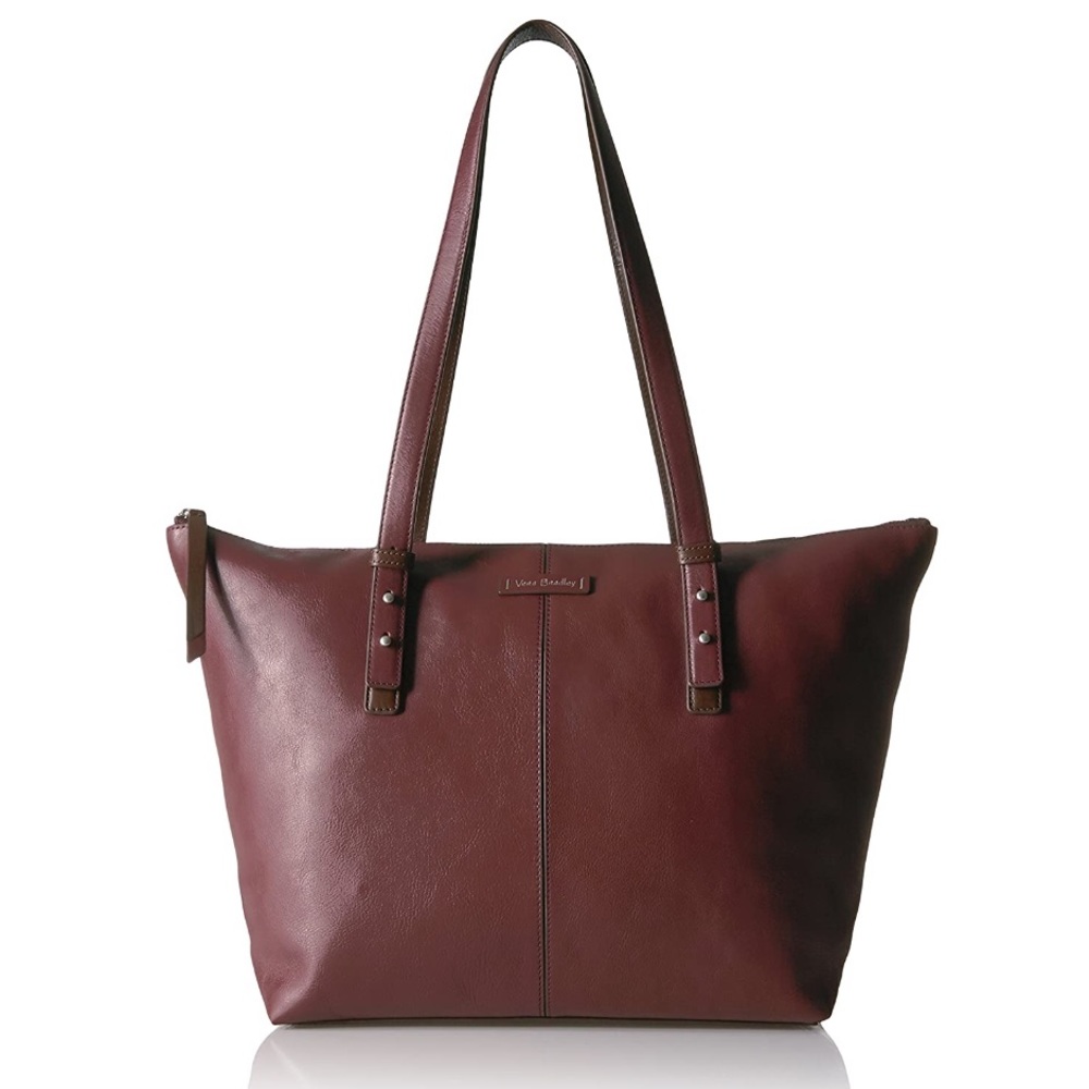 Vera Bradley Women's Leather Gallatin Tote Bag